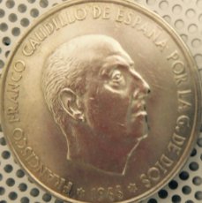Monedas Franco: ESPAÑA, MONEDA DE PLATA DE 100 PTAS. DE FRANCO, 1966, SC.. Lote 402824064