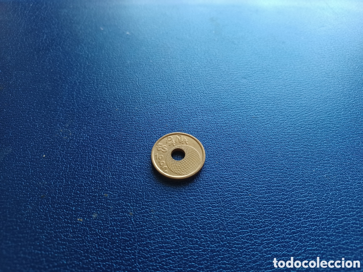 Monedas Franco: Moneda 25 ptas sevilla 92 - Foto 1