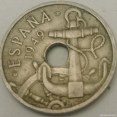 Monedas Franco: MONEDA 50 CÉNTIMOS 1949 *51 FLECHAS INVERTIDAS FRANCISCO FRANCO. Lote 403319319