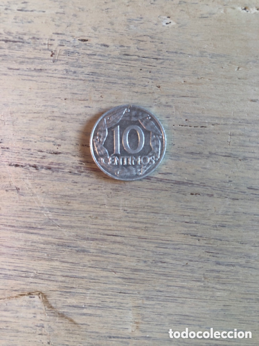 Monedas Franco: Moneda 10 c&eacute;ntimos Franco aluminio - Foto 2