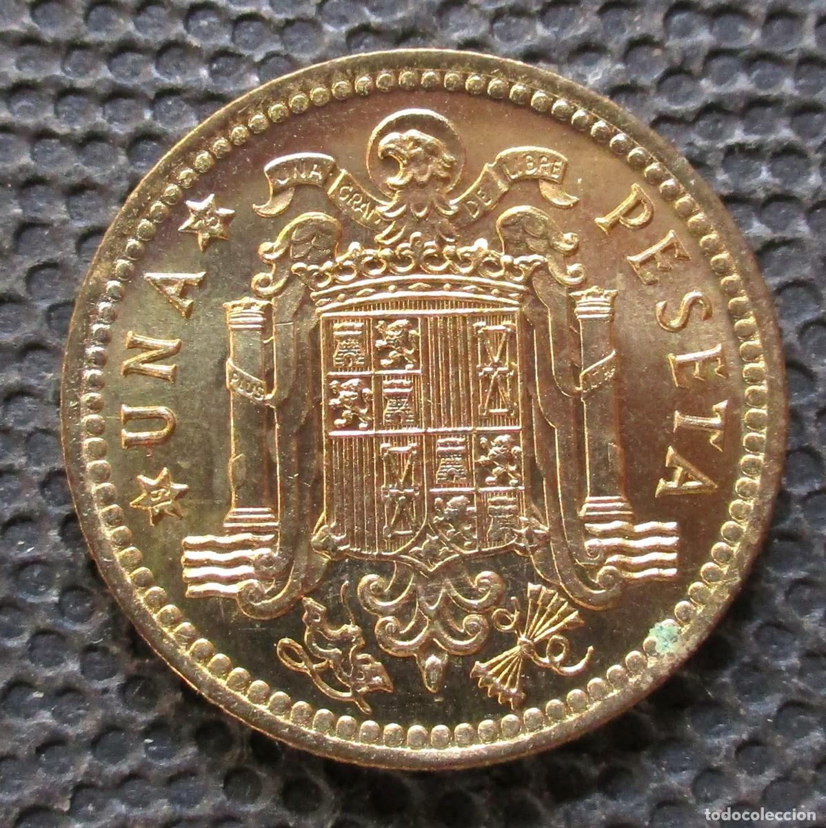 Monedas Franco: 1 PESETA 1966 *19*-*75* - SIN CIRCULAR Ref.2 - Foto 1