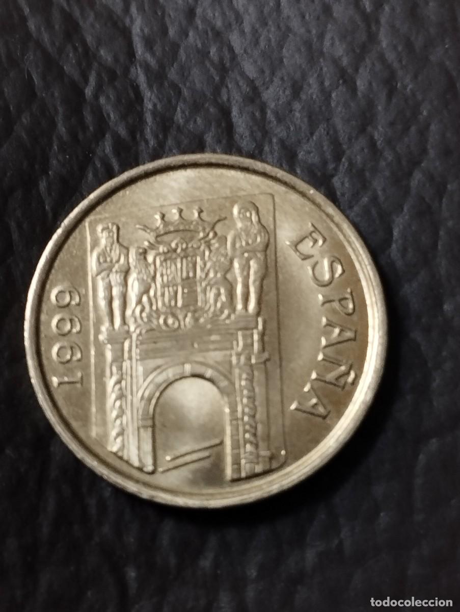 Monedas Franco: Moneda de 5pts de Murcia 1999 EBC - Foto 2
