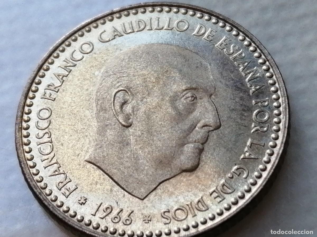 Monedas Franco: 1 PESETA 1966 / 74. PROOF. - Foto 4