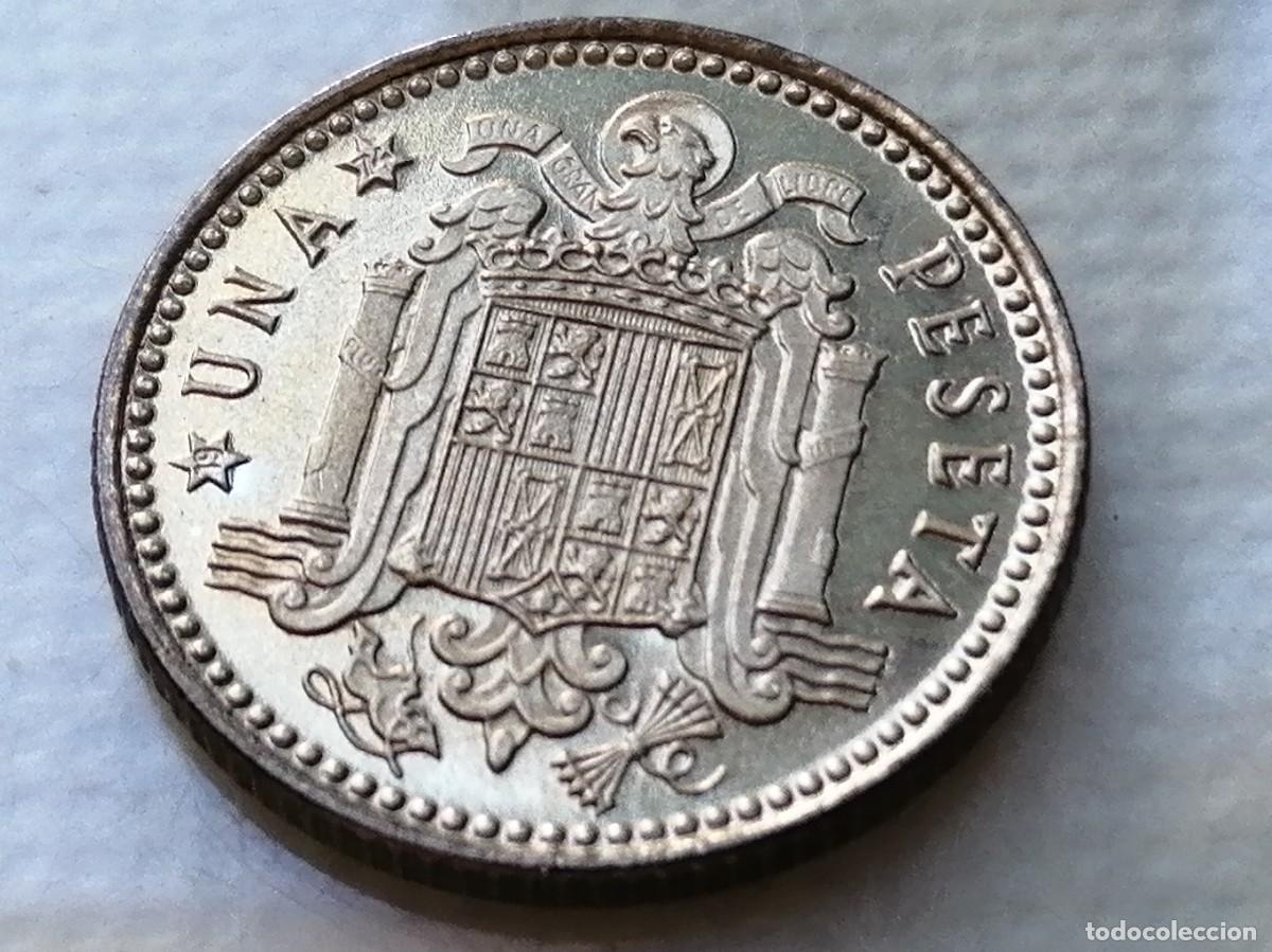 Monedas Franco: 1 PESETA 1966 / 74. PROOF. - Foto 5