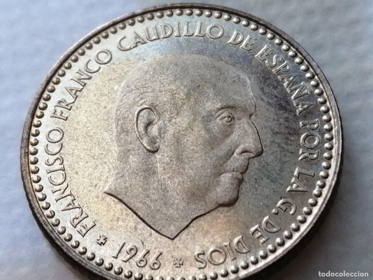 Monedas Franco: 1 PESETA 1966 / 74. PROOF. - Foto 6
