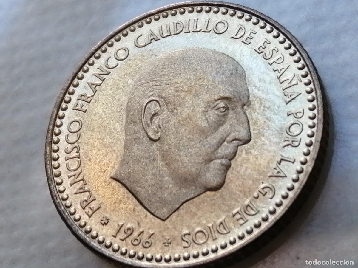 Monedas Franco: 1 PESETA 1966 / 74. PROOF. - Foto 8