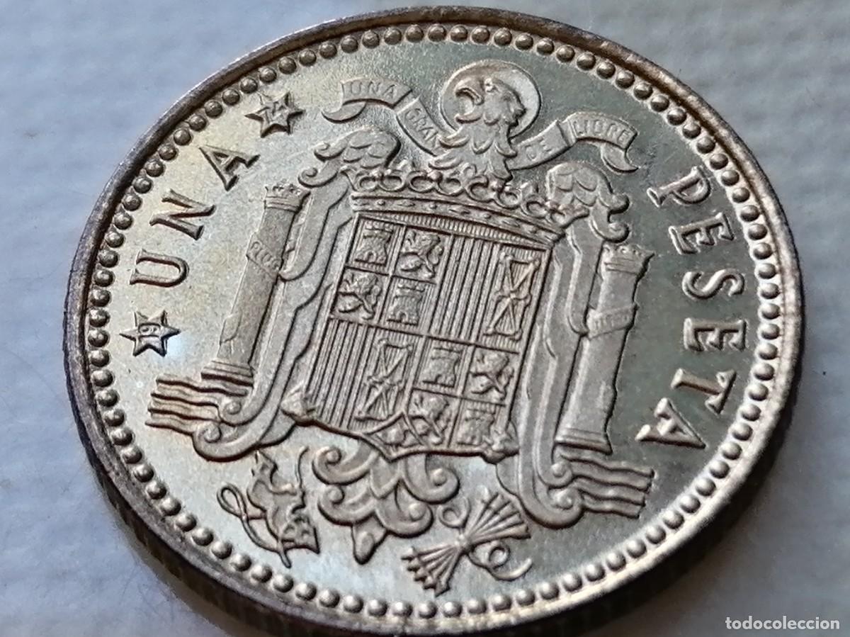 Monedas Franco: 1 PESETA 1966 / 74. PROOF. - Foto 9