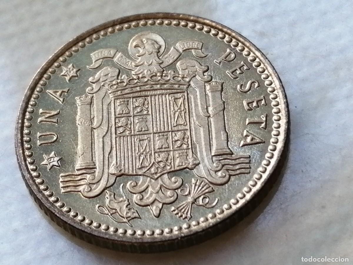 Monedas Franco: 1 PESETA 1966 / 74. PROOF. - Foto 11