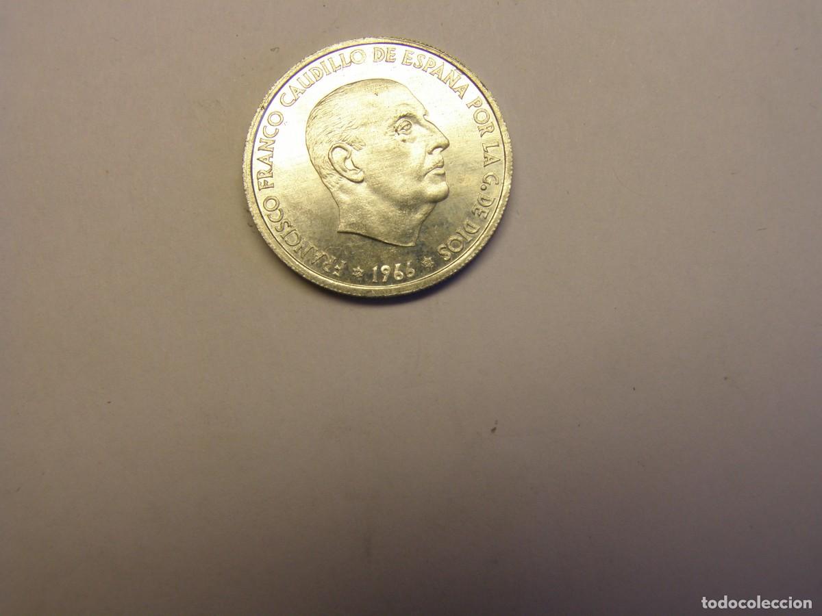 Monedas Franco: Moneda de 50 c&eacute;ntimos a&ntilde;o 1966 * 73. Sin circular. - Foto 2