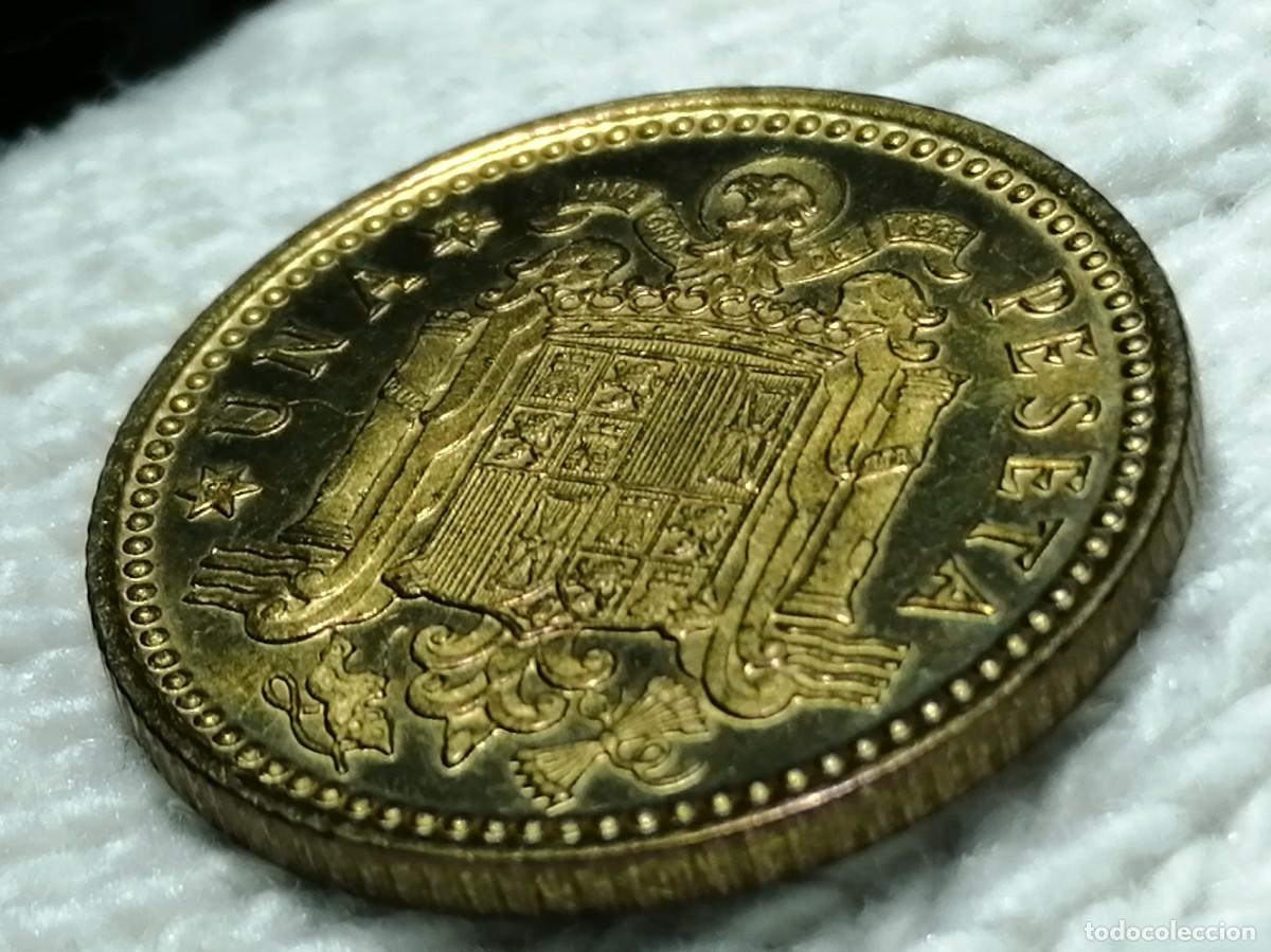 Monedas Franco: 1 PESETA 1966 /75 PROOF. - Foto 5