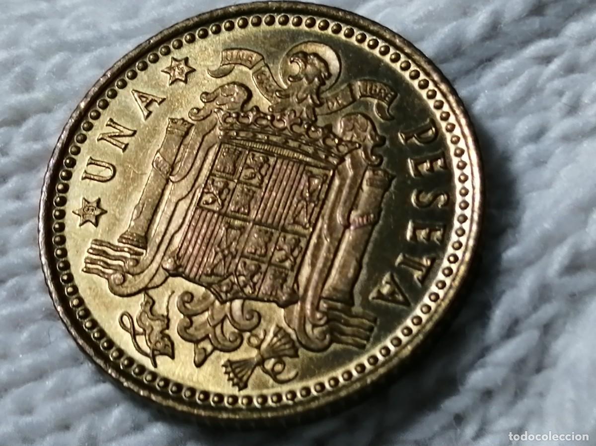 Monedas Franco: 1 PESETA 1966 /75 PROOF. - Foto 8