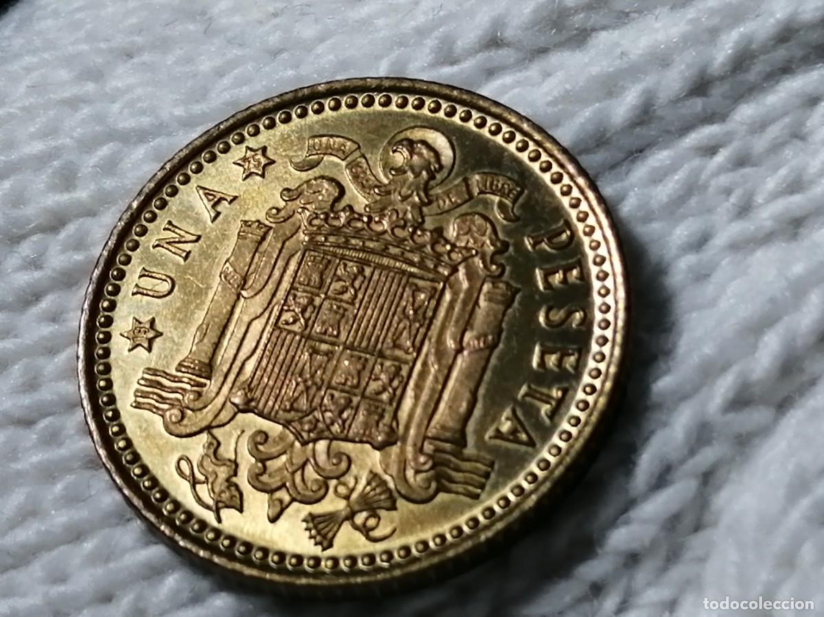 Monedas Franco: 1 PESETA 1966 /75 PROOF. - Foto 11