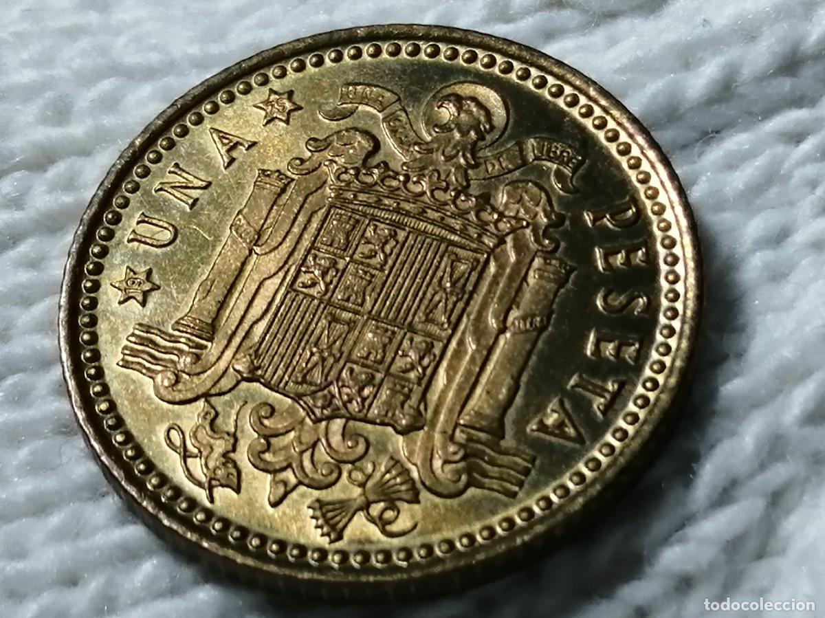 Monedas Franco: 1 PESETA 1966 /75 PROOF. - Foto 13