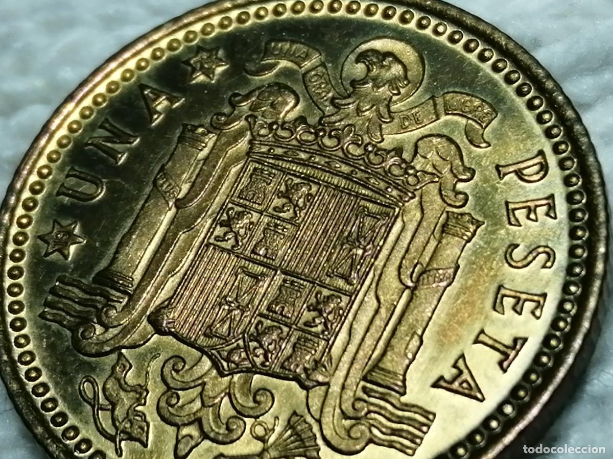 Monedas Franco: 1 PESETA 1966 /75 PROOF. - Foto 16