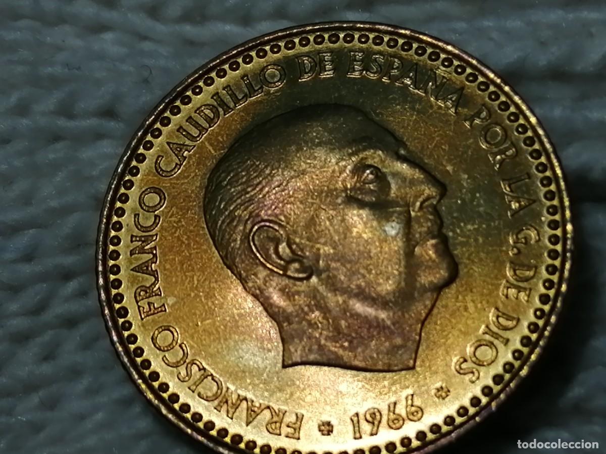 Monedas Franco: 1 PESETA 1966 /75 PROOF. - Foto 18