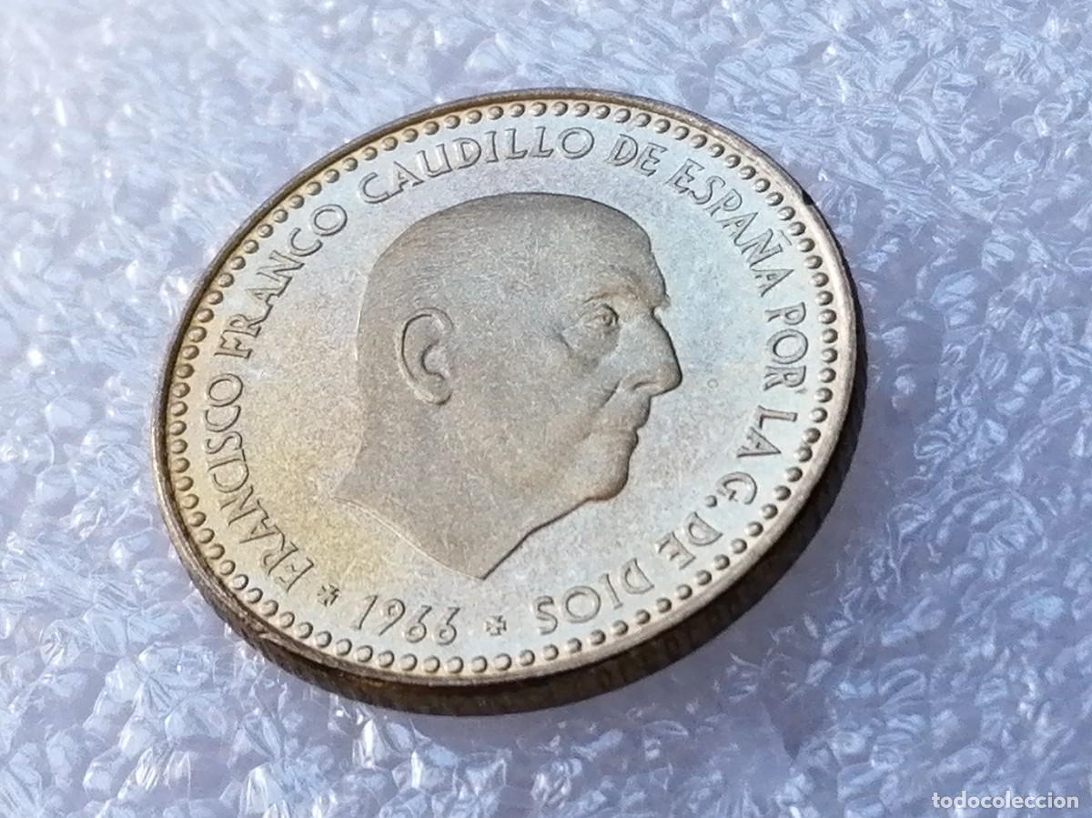 Monedas Franco: 1 PESETA 1966 /75 PROOF. - Foto 2