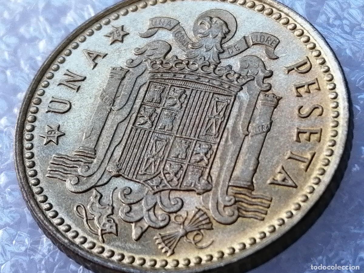 Monedas Franco: 1 PESETA 1966 /75 PROOF. - Foto 3