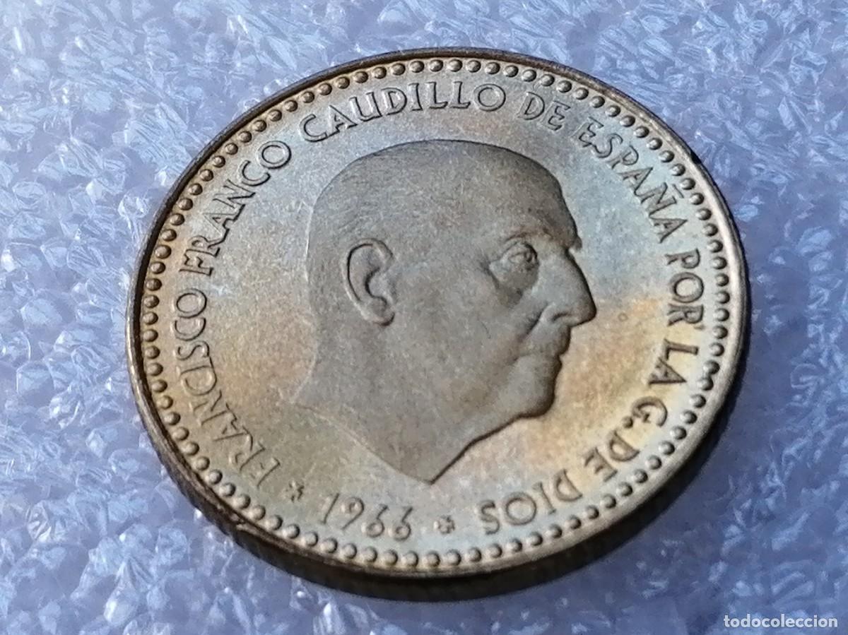 Monedas Franco: 1 PESETA 1966 /75 PROOF. - Foto 5