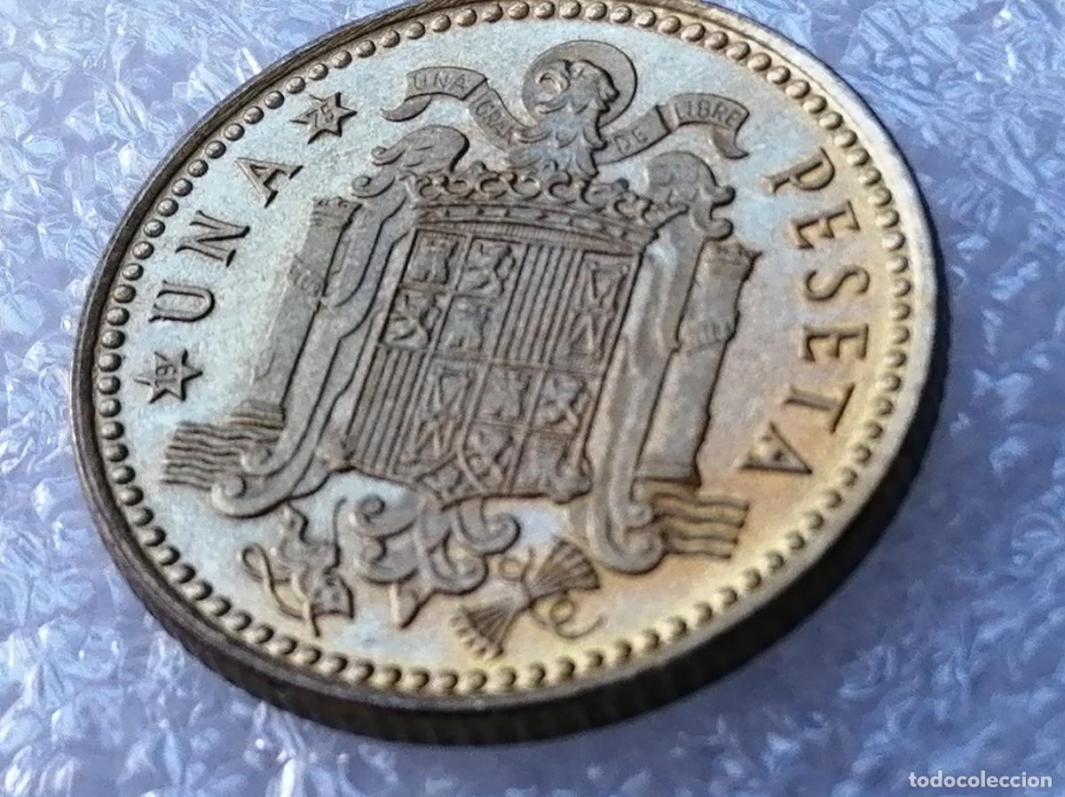 Monedas Franco: 1 PESETA 1966 /75 PROOF. - Foto 6