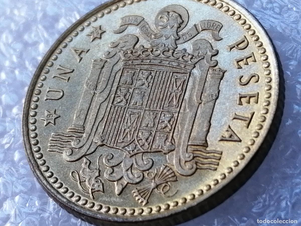 Monedas Franco: 1 PESETA 1966 /75 PROOF. - Foto 7