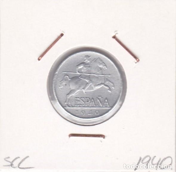 Monedas Franco: Moneda 5 Cents 1940 E Espa&ntilde;ol. S/C. - Foto 1