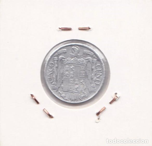 Monedas Franco: Moneda 5 Cents 1940 E Espa&ntilde;ol. S/C. - Foto 2