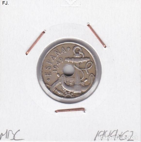 Monedas Franco: Moneda 50 Cents 1949*62 E Espa&ntilde;ol. Mbc. - Foto 1