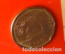 Monedas Franco: MONEDA DE 25 CENTAVOS BRASIL A&Ntilde;O 1994 - Foto 2
