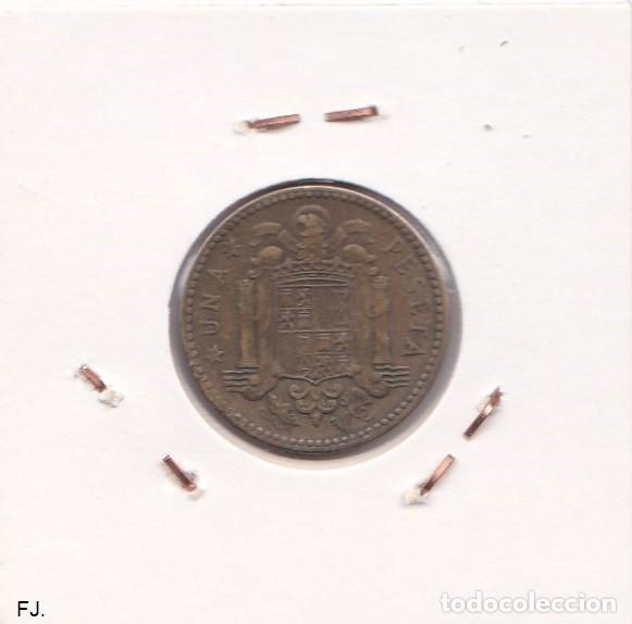 Monedas Franco: Moneda 1 Pta 1947*50 E Espa&ntilde;ol. Mbc. - Foto 2