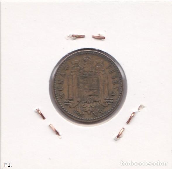 Monedas Franco: Moneda 1 Pta 1947*53 E Espa&ntilde;ol. Mbc. - Foto 2