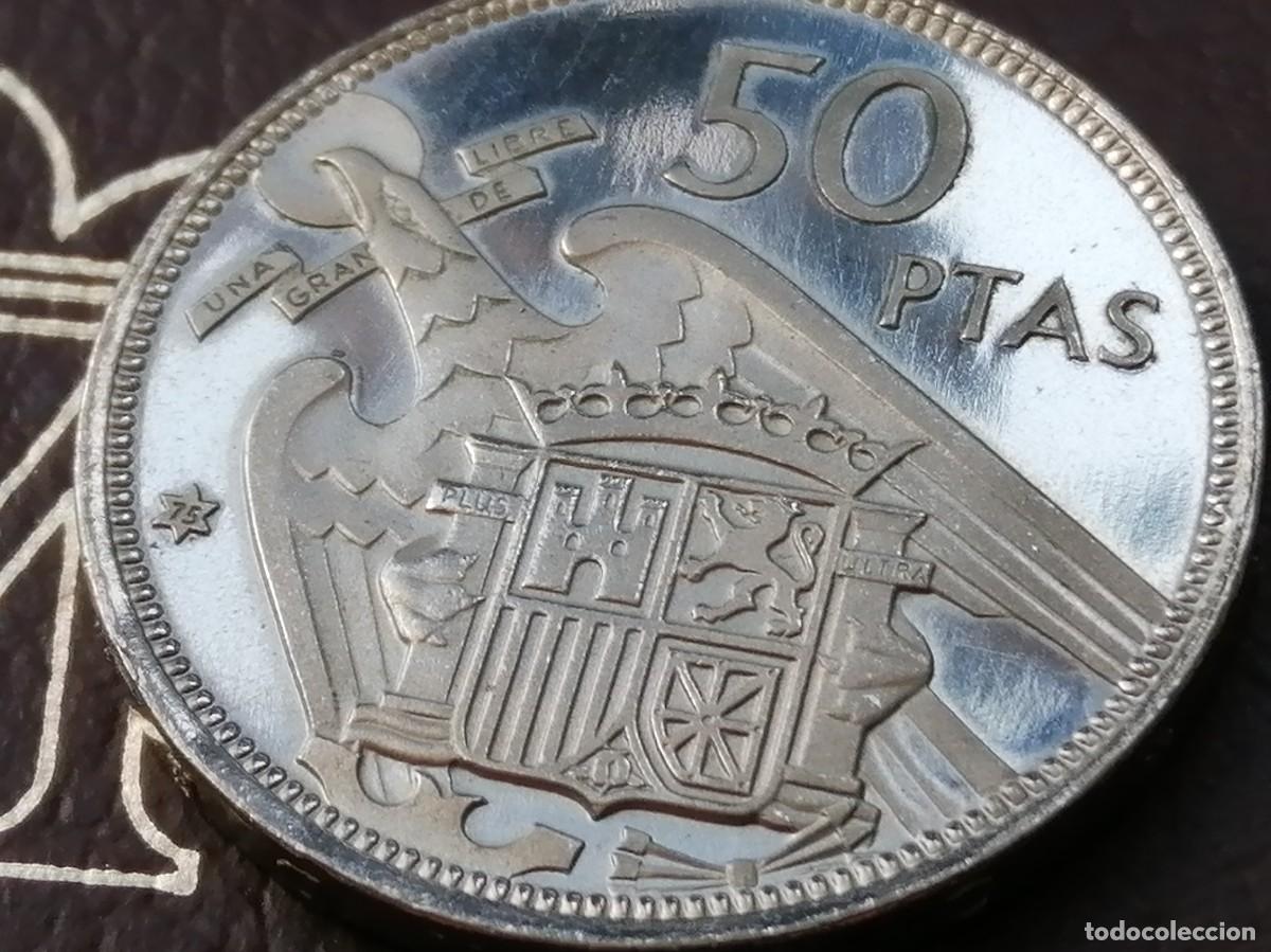 Monedas Franco: 50 PESETAS 1957 / 75. PROOF. - Foto 2