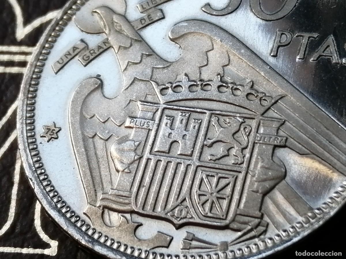 Monedas Franco: 50 PESETAS 1957 / 75. PROOF. - Foto 3
