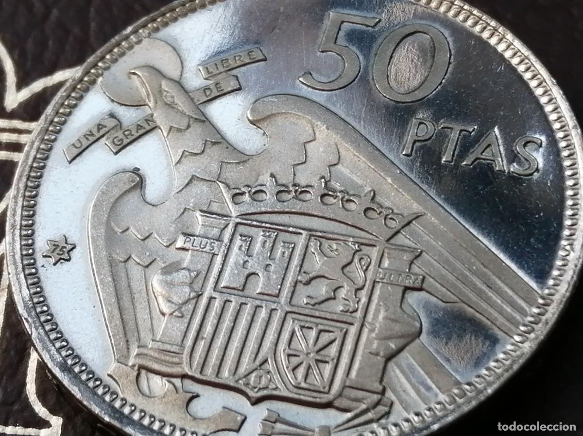 Monedas Franco: 50 PESETAS 1957 / 75. PROOF. - Foto 4