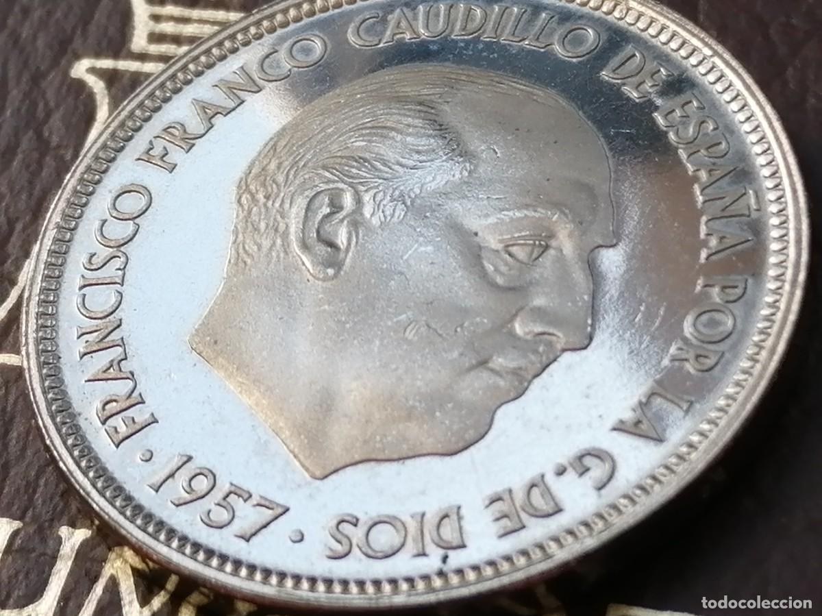 Monedas Franco: 50 PESETAS 1957 / 75. PROOF. - Foto 7