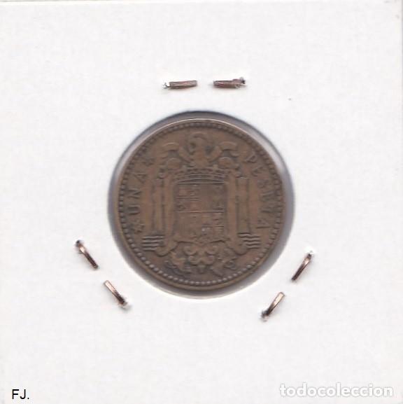 Monedas Franco: Moneda 1 Pta 1953*62 E Espa&ntilde;ol. Mbc. - Foto 2