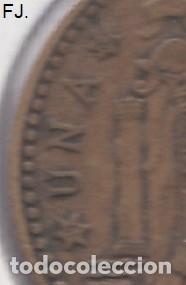 Monedas Franco: Moneda 1 Pta 1953*62 E Espa&ntilde;ol. Mbc. - Foto 3