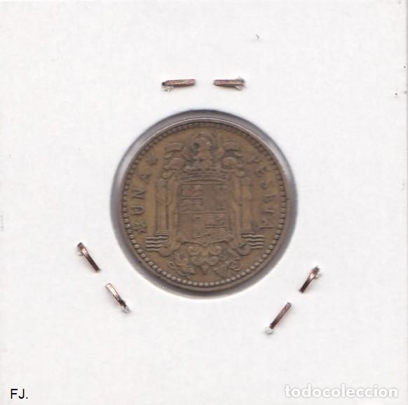 Monedas Franco: Moneda 1 Pta 1953*63 E Espa&ntilde;ol. Mbc. - Foto 2