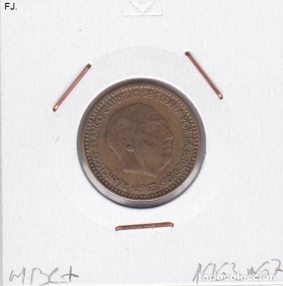 Monedas Franco: Moneda 1 Pta 1963*67 E Espa&ntilde;ol. Mbc+. - Foto 1