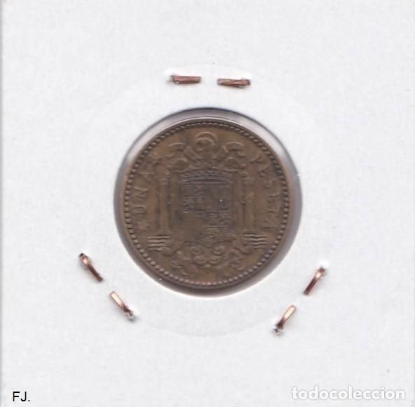 Monedas Franco: Moneda 1 Pta 1963*67 E Espa&ntilde;ol. Mbc+. - Foto 2