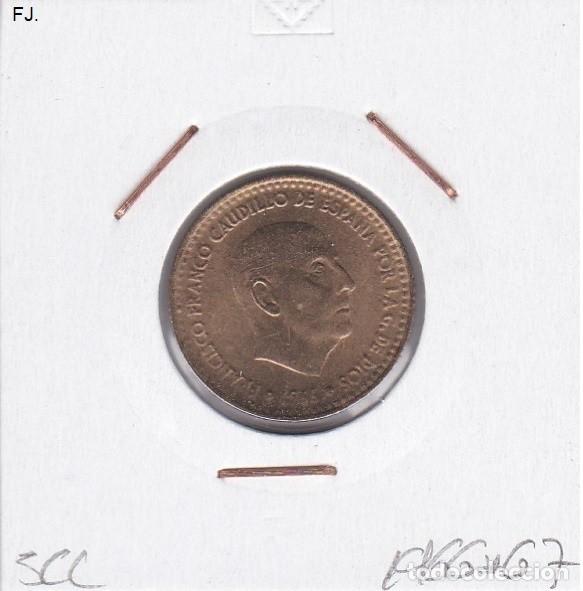 Monedas Franco: Moneda 1 Pta 1966*67 E Espa&ntilde;ol. S/C. - Foto 1