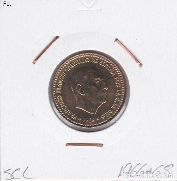 Monedas Franco: Moneda 1 Pta 1966*68 E Espa&ntilde;ol. S/C. - Foto 1