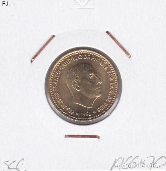 Monedas Franco: Moneda 1 Pta 1966*70 E Espa&ntilde;ol. S/C. - Foto 1