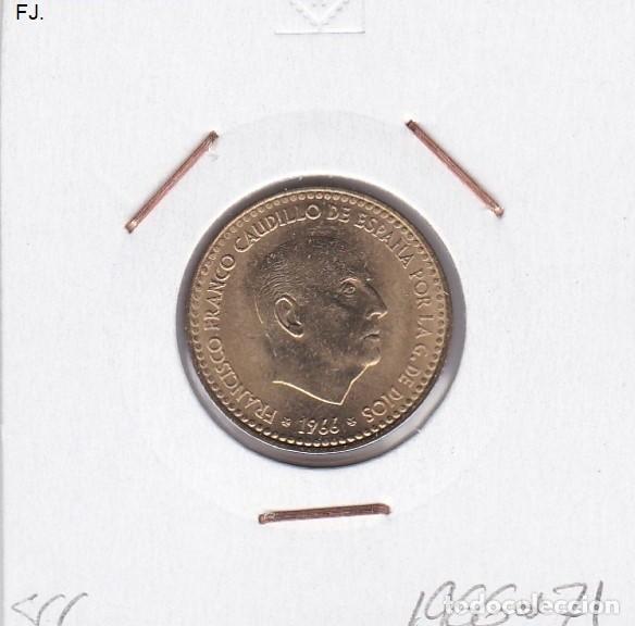 Monedas Franco: Moneda 1 Pta 1966*71 E Espa&ntilde;ol. S/C. - Foto 1