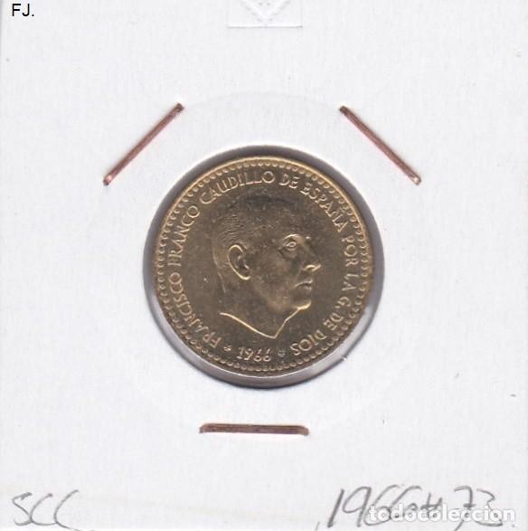 Monedas Franco: Moneda 1 Pta 1966*73 E Espa&ntilde;ol. S/C. - Foto 1
