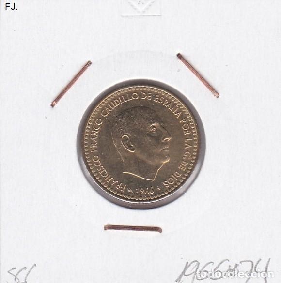 Monedas Franco: Moneda 1 Pta 1966*74 E Espa&ntilde;ol. S/C. - Foto 1