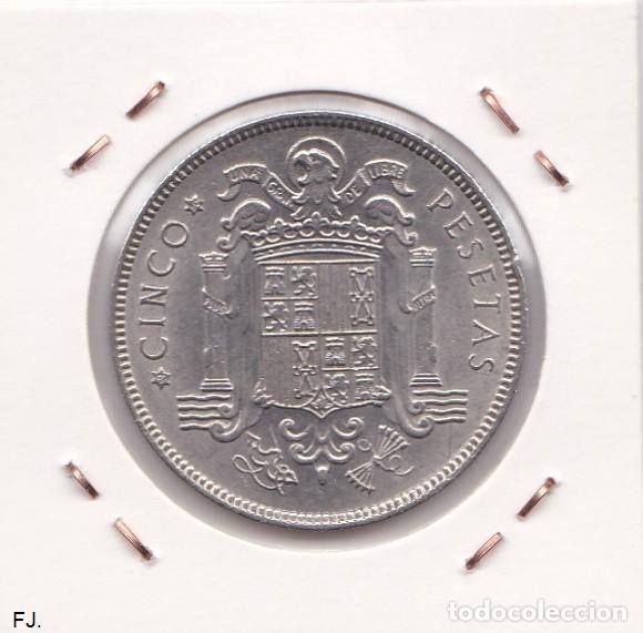 Monedas Franco: Moneda 5 Ptas 1949*50 E Espa&ntilde;ol. Mbc. - Foto 2