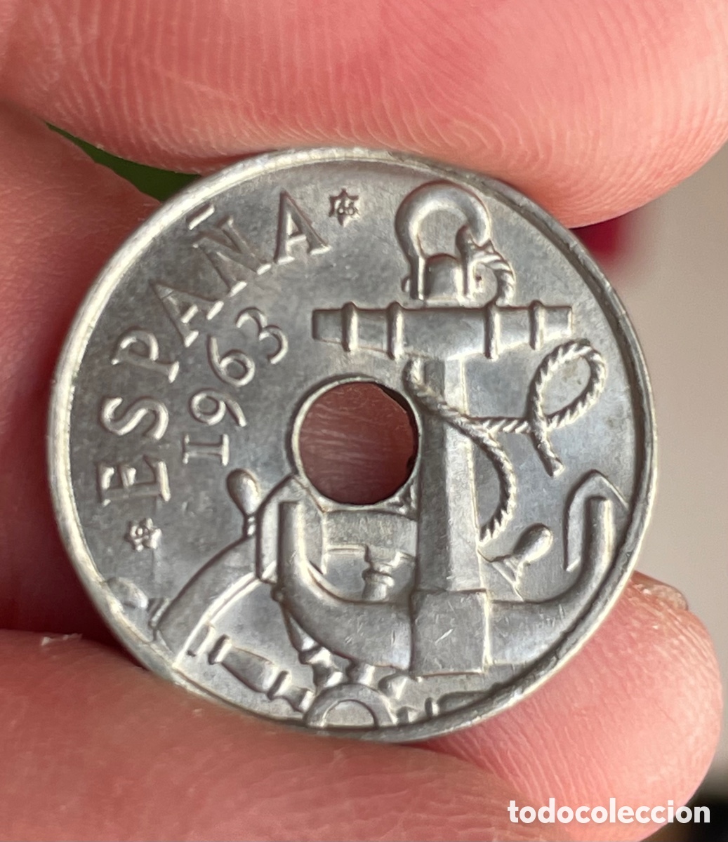 Monedas Franco: Lote de 50 centimos de 1949 y 63. SC - Foto 6