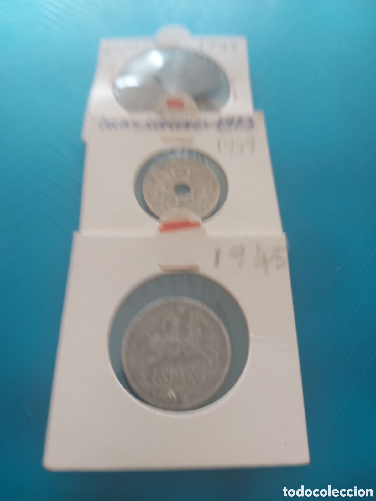 Monedas Franco: 6monedas antiguas - Foto 1