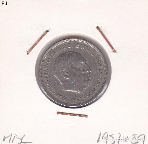 Monedas Franco: Moneda 5 Ptas 1957*59 E Espa&ntilde;ol. Mbc. - Foto 1