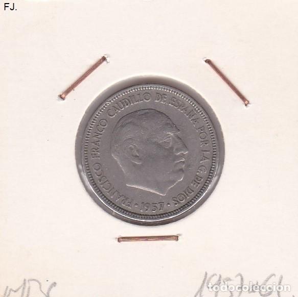 Monedas Franco: Moneda 5 Ptas 1957*61 E Espa&ntilde;ol. Mbc. - Foto 1